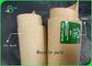 80gr - 140gr Recycle Pulp Dobra wytrzymałość Arkusz papieru pakowego na torby na zakupy