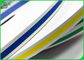 Biała rolka papieru Kraft 14mm * 5000M 60g 120g Wodoodporny kolorowy papier słomkowy