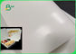 Pojedynczy biały papier powlekany PE klasy spożywczej 300 g / m2 + arkusz 15 g / m2 Smaroodporny