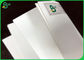 Eco 120UM 200UM Biały matowy arkusz papieru wapiennego z syntetycznym wykończeniem