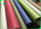 Trwałe kolorowe zmywalne rolki papieru Kraft Tex do modnych toreb papierowych DIY