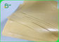 Brązowy / biały papier powlekany Kraft 60gsm + 10g PE spożywczy z aprobatą FDA ISO