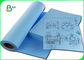 Rolka papieru do plotera atramentowego CAD 80 g / m2 Dwustronnie niebieska dla wyraźnych obrazów