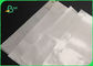 Biały papier pakowy FDA Direct 40 g / m2 + 10 g powlekany poli, biały do ​​pakowania saszetek z cukrem