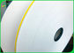 Wodoodporne paski w kolorze 60g 120g Biała rolka papieru pakowego Na słomkę papierową