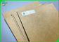 Mocny brązowy papier pakowy w kartonie 80G 100G Worek do rękodzieła Rolka 115 cm szerokości