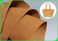 Zmywalny Dobra elastyczność Tkanina z papieru pakowego 0,55 mm do produkcji portfeli nadających się do recyklingu
