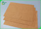 Zmywalny Dobra elastyczność Tkanina z papieru pakowego 0,55 mm do produkcji portfeli nadających się do recyklingu