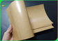 Powlekany tłuszczem brązowy papier pakowy powlekany PE do pakowania żywności