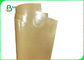 70gsm 80gsm + 10g brązowy papier pakowy powlekany PE do wodoodpornej torby na przekąski