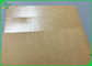 Producent 300gsm brązowy papier pakowy powlekany PE do pudełka na lunch na wynos