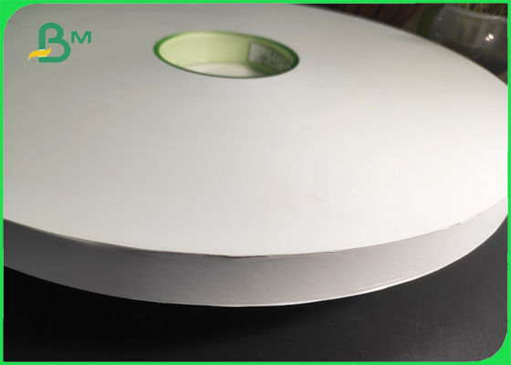 Zgrzewalny papier do pakowania słomy 28gsm Biały kolor 27mm Szerokość