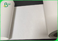 Papier termiczny do etykiet paczek o gramaturze 70 g / m2, biała rolka papieru powlekanego termicznie