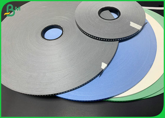 Spożywczy rozcięty 60 g / m2 15 mm Czarny kolor Drukowany papier słomkowy do słomy do napojów