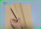 Papier do pakowania małych rolek 60 g / m2 80 g / m2 Brązowy papier przekładkowy z 25 kg / rolką