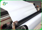 Biały papier pokwitowań o gramaturze 55 g / m2 Jumbo Rolls ATM Slips Paper 40-calowa rolka