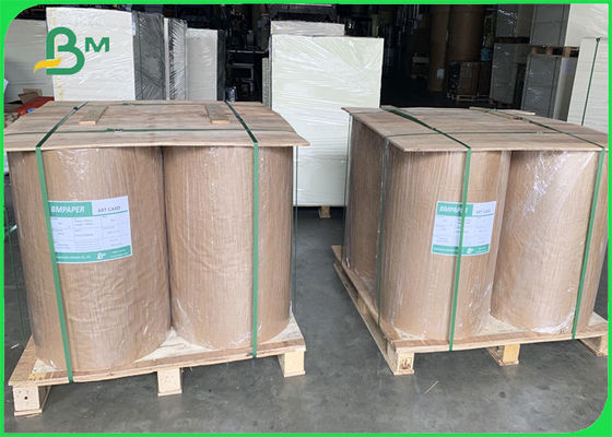 Papier do drukowania ulotek o gramaturze 120 g / m2 C2S Błyszczący, dwustronnie powlekany 70 X 100 cm