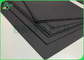 Mix Wood Pulp Matt 150gsm 350gsm Double Blank Black Cardboard Paper Board Sheet