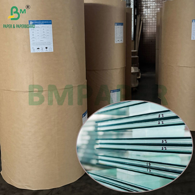 36GSM Doskonała Odporność na Pleśń Brązowy Papier Kraft do Interfoliacji Szkła