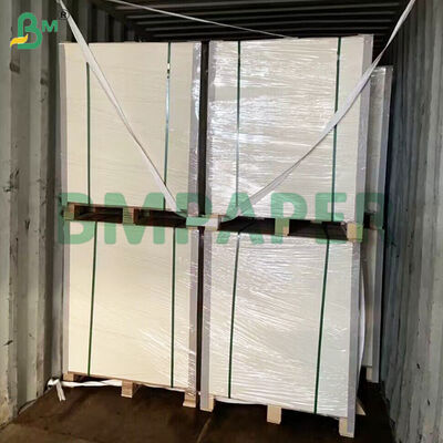 PET powłoka papier na talerze do jedzenia materiał Biały kolor papier na talerzu do jedzenia