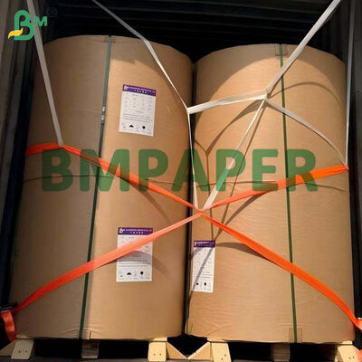 Papier Kraft Blanc 250gsm 300gsm Pour Étiquettes Volantes Rouleaux Jumbo, Surface Rugueuse