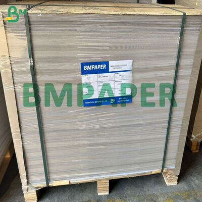 1.0mm Karton Duplex Biały Grubość 700mm 750mm x1000mm, Biały powlekany z szarym spodem