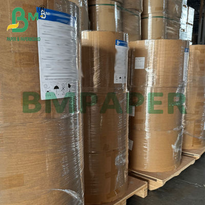 30-50g Smooth Single Sided Glazed Kraft Paper for Packaging Bags 762mm