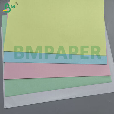 NCR Paper Carbonless Copy Paper Roll z 100% włókien dziewiczych, o masie podstawowej 48 gm - 80 gm i powłoką CB CFB CF