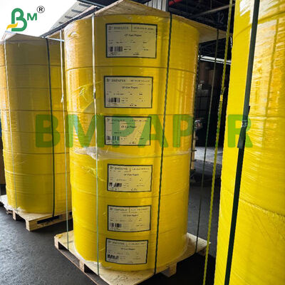 NCR Paper Carbonless Copy Paper Roll z 100% włókien dziewiczych, o masie podstawowej 48 gm - 80 gm i powłoką CB CFB CF