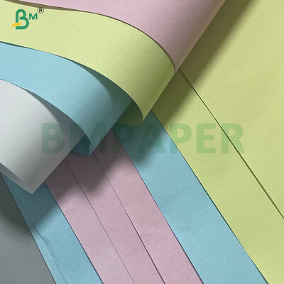 78 gm CB CFB CF Żółty Biały Różowy Papier Kopiowy Bezwęglowy 214MM