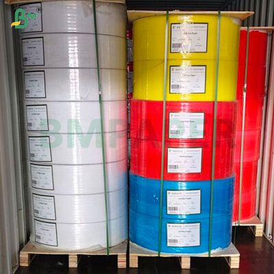 78 gm CB CFB CF Żółty Biały Różowy Papier Kopiowy Bezwęglowy 214MM