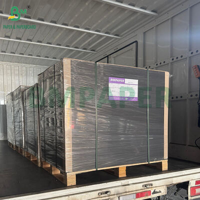 80gm 100gm niepowlekany papier twardy czarny do toreb do zakupów 31 x 43 cali