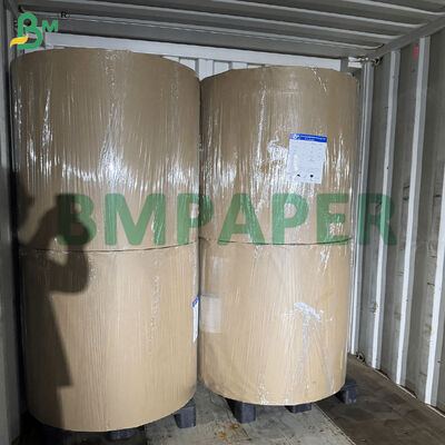 Rolka papieru kopertowego Kraft z powłoką PE 75g+10g zgrzewalna