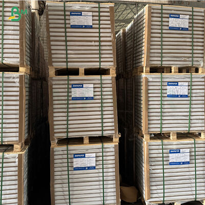 Papier etykietowy o wysokiej jasności z jednej strony, odporny na roztrzaskanie, odporny na mokro