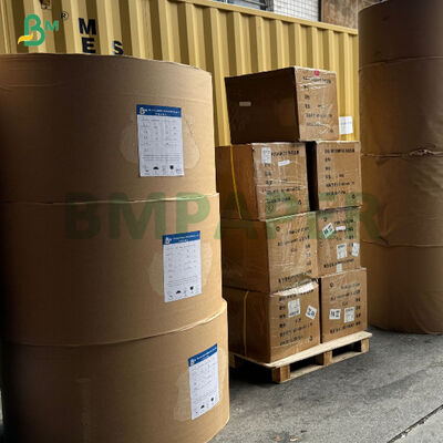 Wyższa białość Etykieta mocno mokra Metalizowany papier do piwa / etykiety puszki