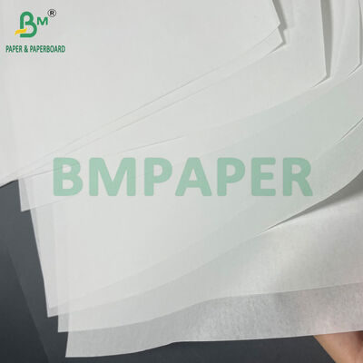 40GSM Białe rolki papieru niepowlekanego 840MM do pakowania obuwia i tekstyliów