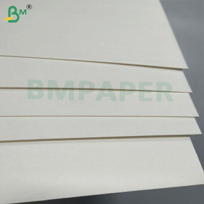 Białej pulpboard Coaster Board 0,8 mm Absorbent Karton Mat Board