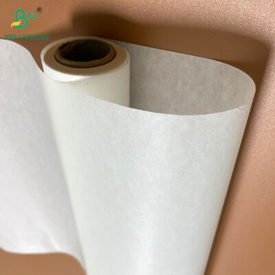 Natural White 40gsm Dwustronnie Silikonowany Papier Piekarniczy w Rolce 38 cm X 9,1 m