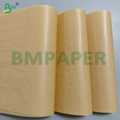 42 gm 500*600 mm Dwie strony silikonowo powlekane arkusze papieru parnego