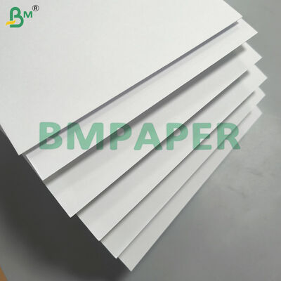 Niepowlekany biały karton brązowy Jasno biały 65lb pokrywa Gładki papier
