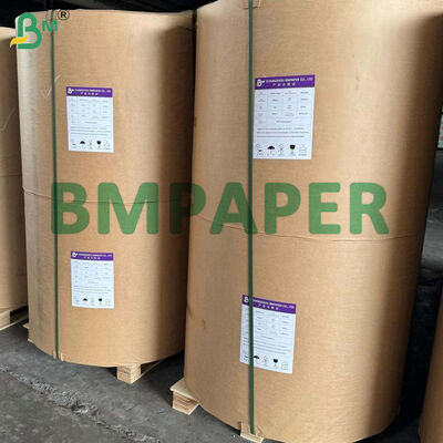 Papier Kraft Blanc 250gsm 300gsm Pour Étiquettes Volantes Rouleaux Jumbo, Surface Rugueuse