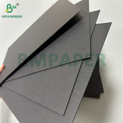 1,5 mm 1,7 mm czarna tektura falista typu F do opakowań 1000 x 1420 mm