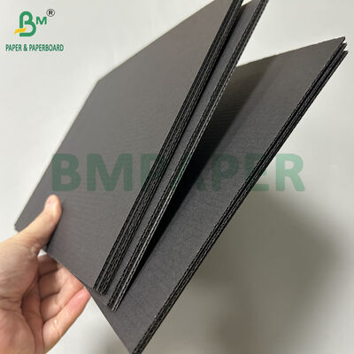 1,5 mm 1,7 mm czarna tektura falista typu F do opakowań 1000 x 1420 mm