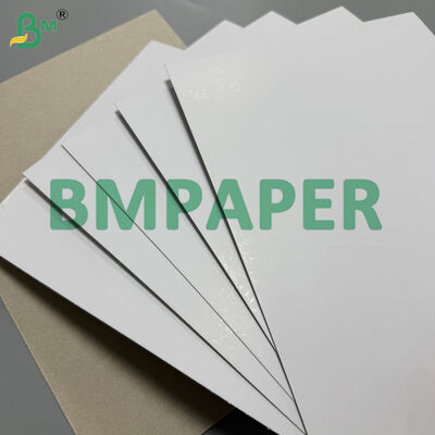 1.0mm Karton Duplex Biały Grubość 700mm 750mm x1000mm, Biały powlekany z szarym spodem