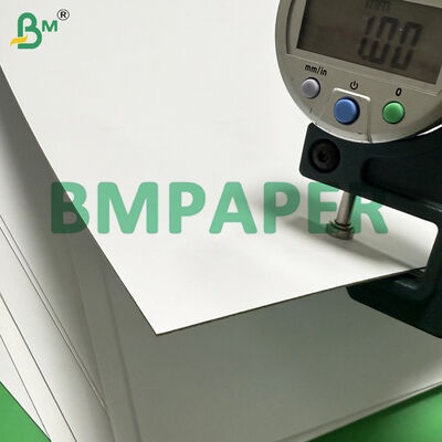 1.0mm Karton Duplex Biały Grubość 700mm 750mm x1000mm, Biały powlekany z szarym spodem
