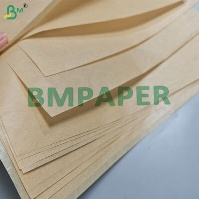 40g naturalny brązowy papier pergaminowy powlekany silikonem do pieczenia nieprzywierający 600mm
