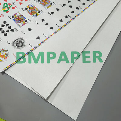 Black Core Cardstock, Double Sided Textured Playing Card Paper