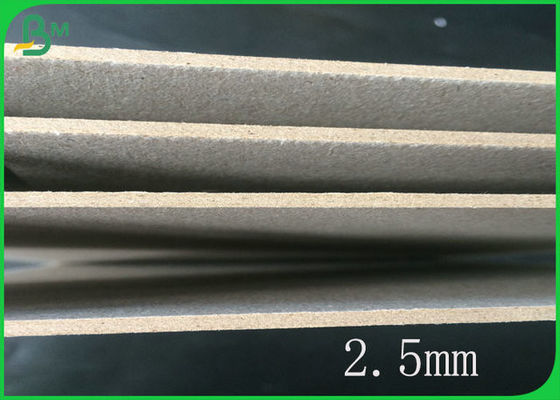 Grubość 2 MM FSC Zatwierdzona SGS Szara płyta wiórowa w opakowaniu