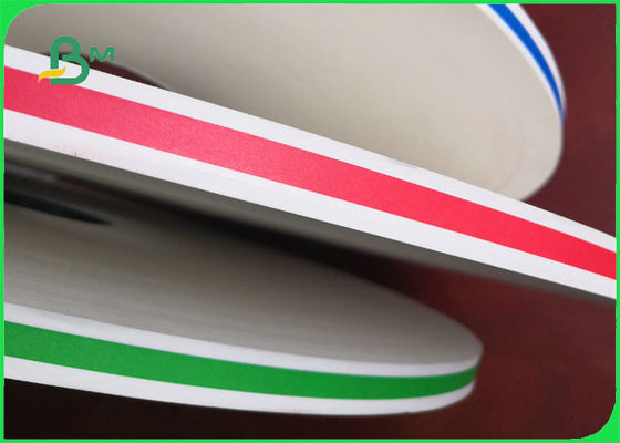 Biodegradowalna żółta papierowa słomka do picia na imprezę w kolorowe paski