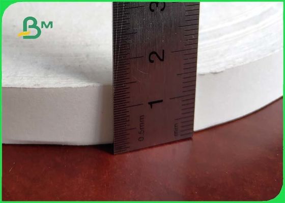 Biodegradowalne, gładkie białe papierowe słomki 15 mm z certyfikatem FSC